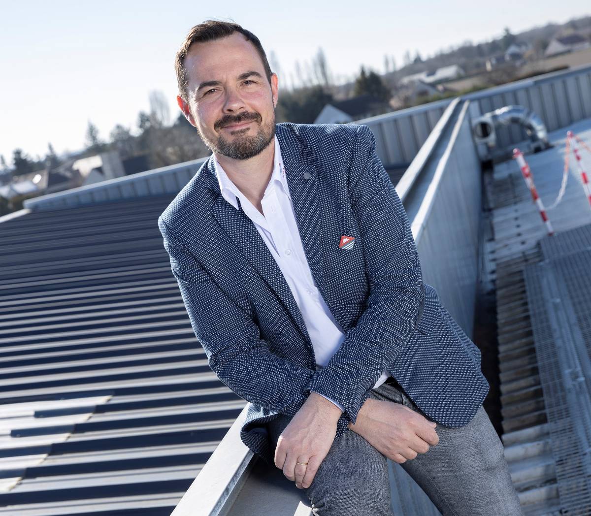 Photo portrait du Président Fondateur d'Attila, Benoit Lahaye