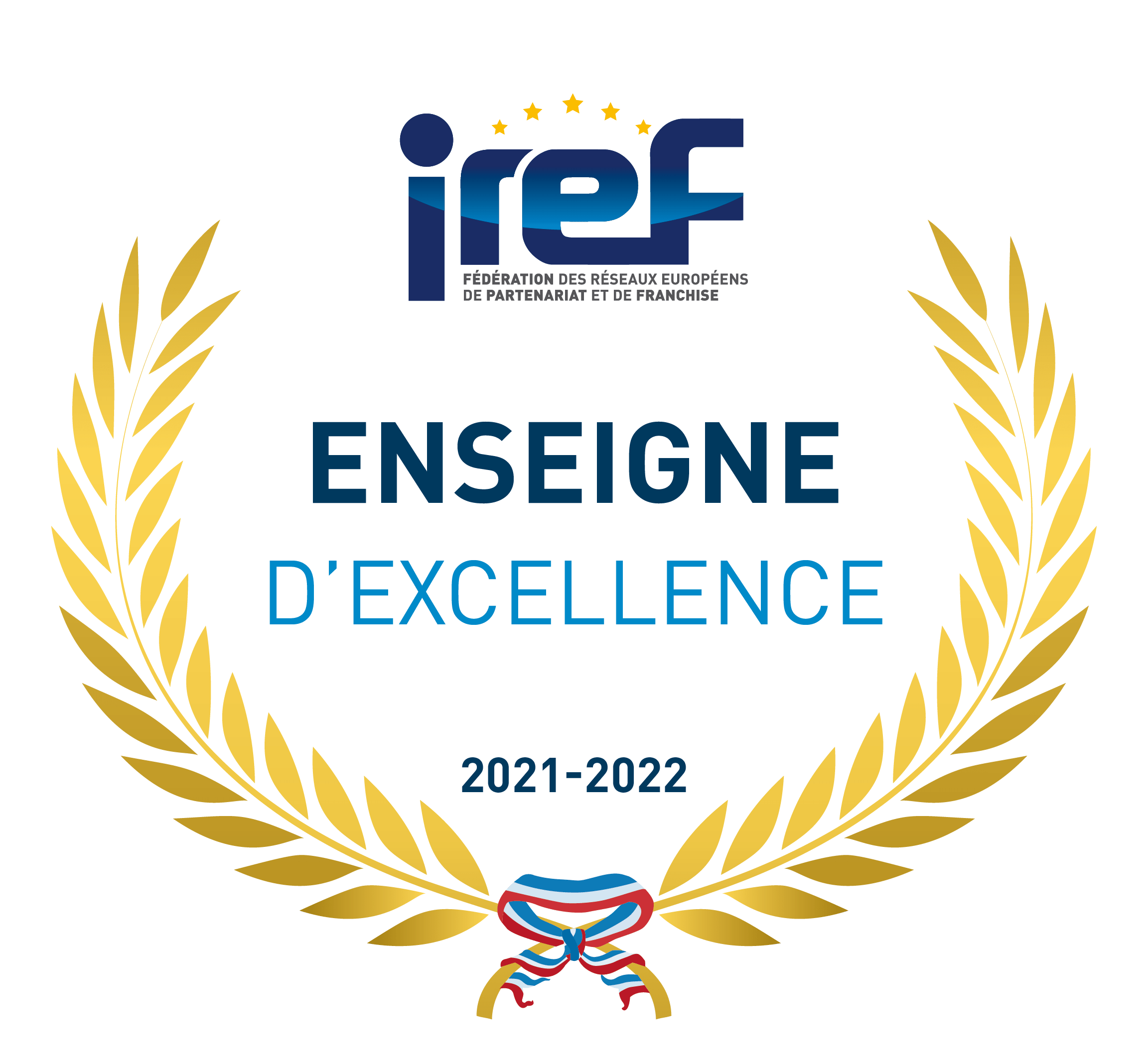 Logo label IREF, Attila enseigne d'excellence