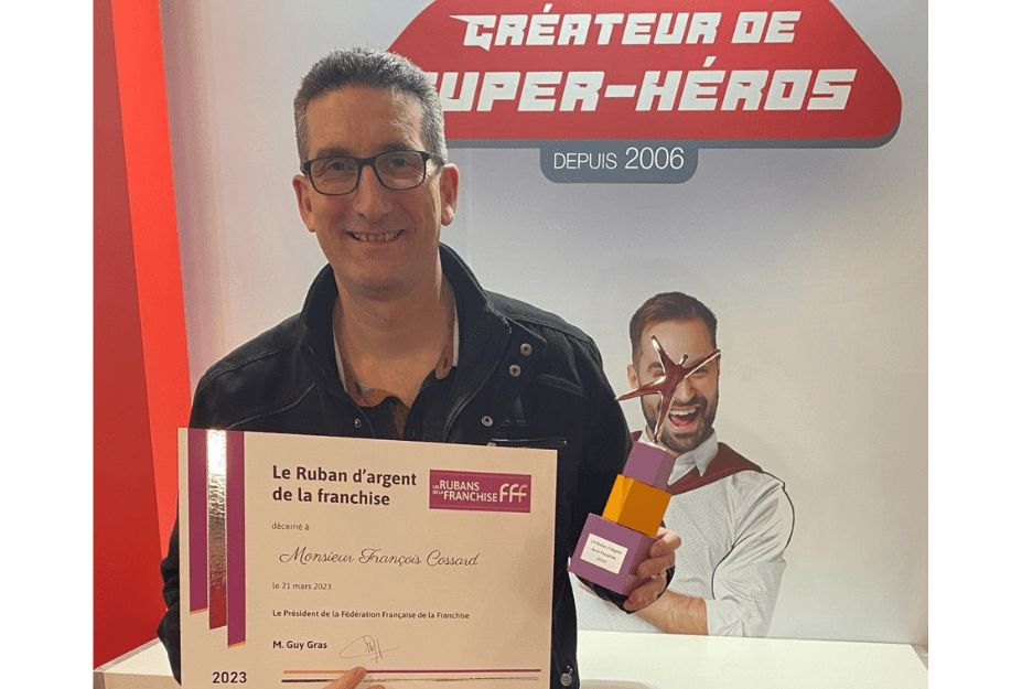 François COSSARD franchisé Attila Roanne remporte le ruban d'argent